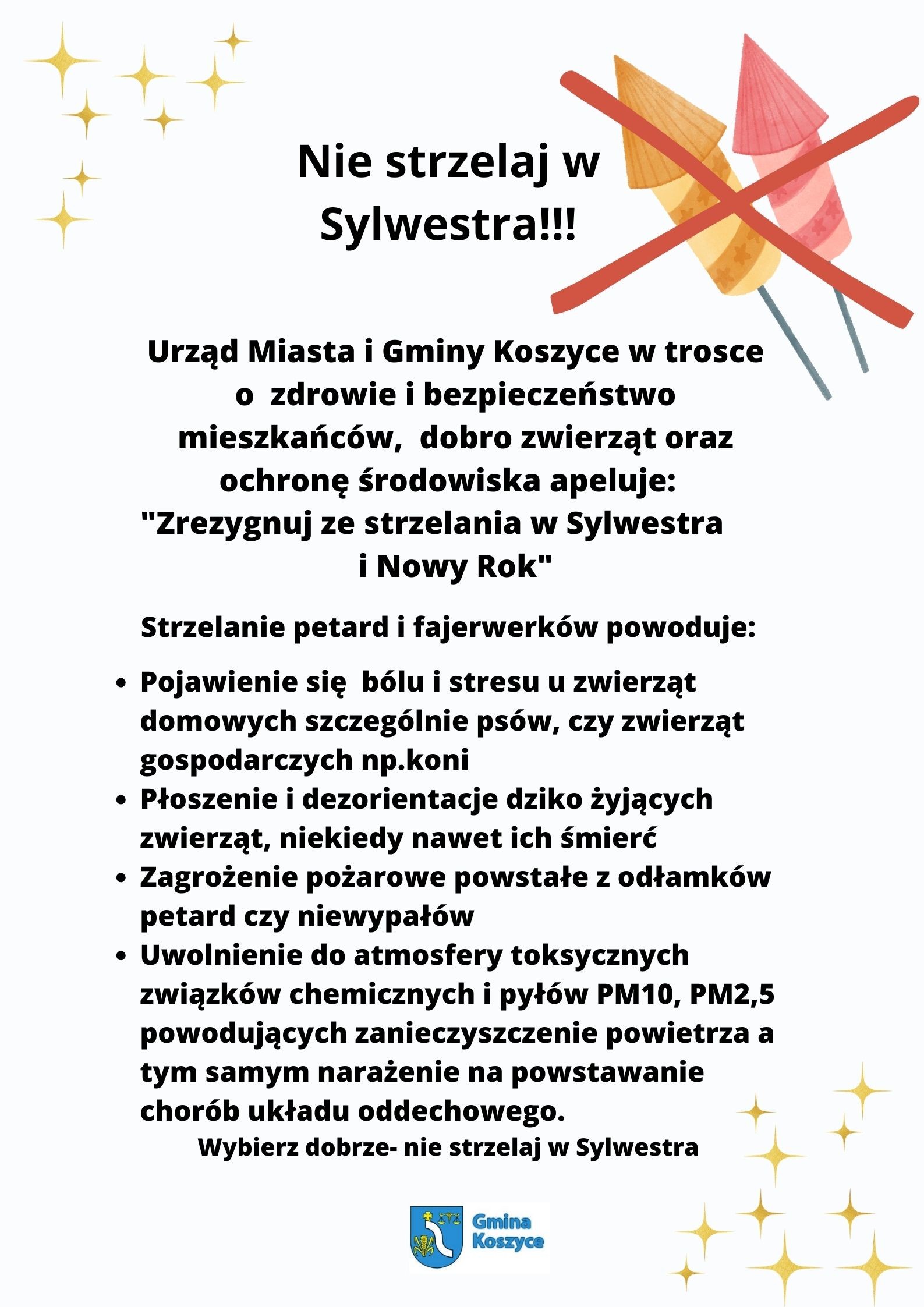 Nie strzelaj w Sylwestra