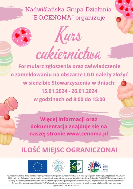 Kurs cukiernictwa