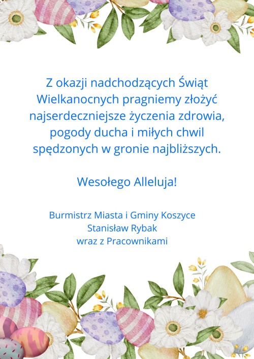 Życzenia Wielkanocne