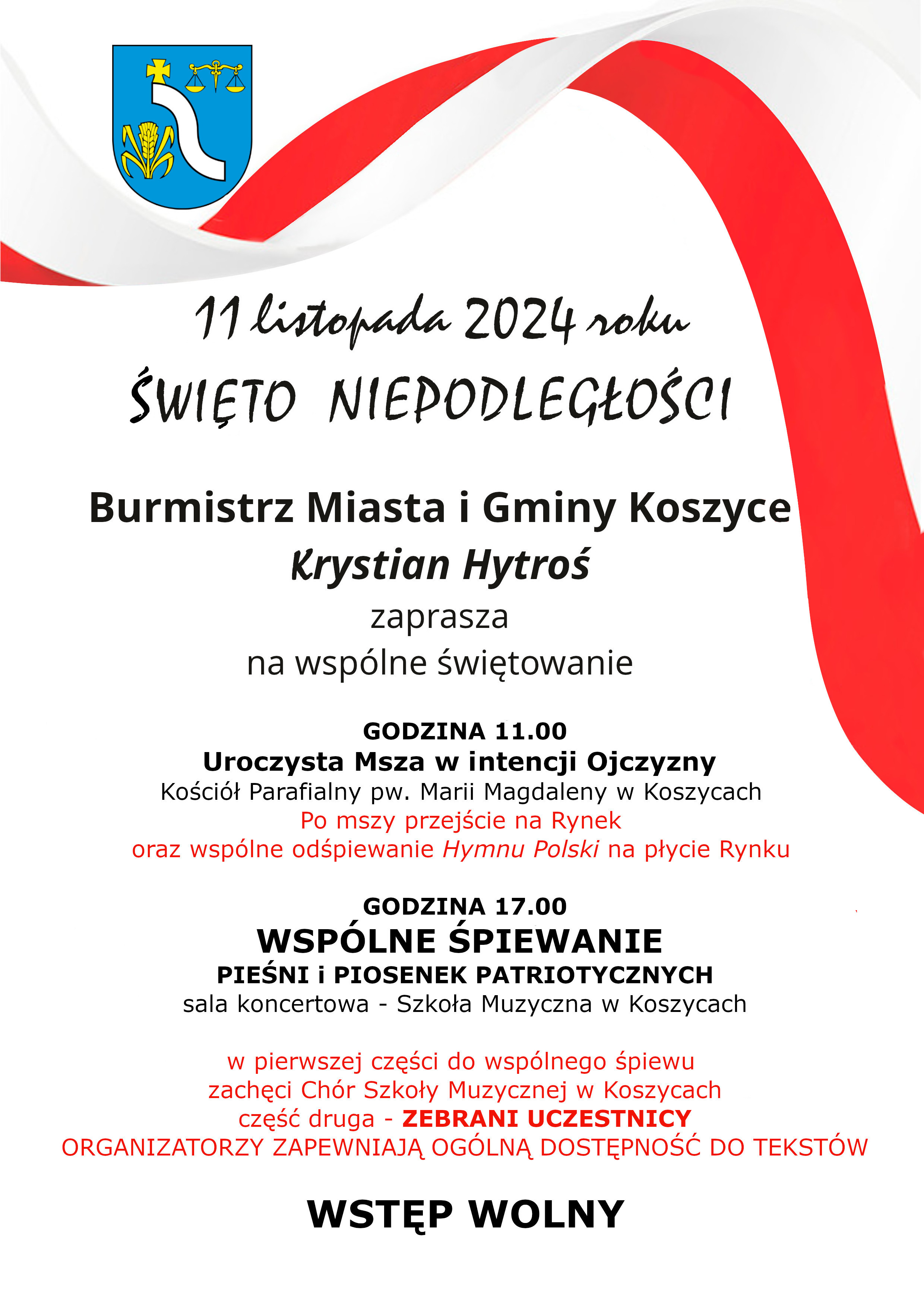 uroczystości 11-go listopada 2024 roku